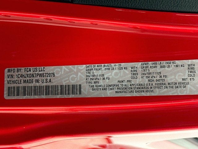 2023 Jeep Wrangler Sport S