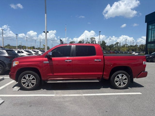 2014 Toyota Tundra 4WD Truck CrewMax 5.7L FFV V8 6-Spd AT Platinum (Natl)