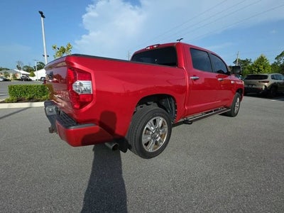 2014 Toyota Tundra 4WD Truck CrewMax 5.7L FFV V8 6-Spd AT Platinum (Natl)