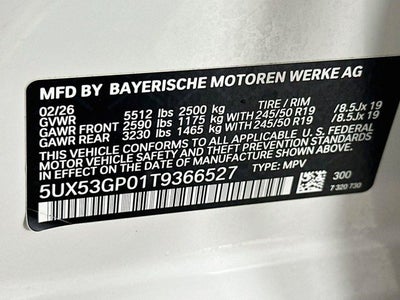 2026 BMW X3 30 xDrive