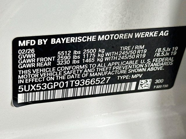 2026 BMW X3 30 xDrive