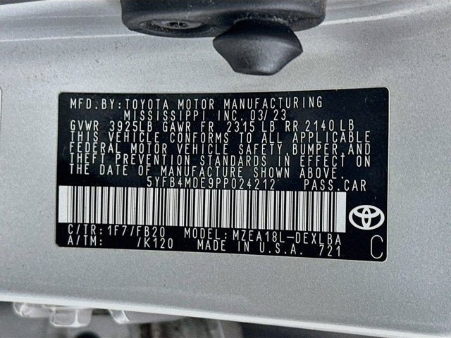 2023 Toyota Corolla LE