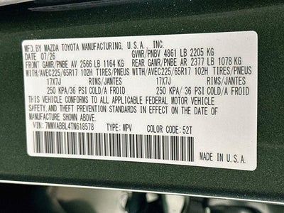 2026 Mazda Mazda CX-50 2.5 S Preferred AWD