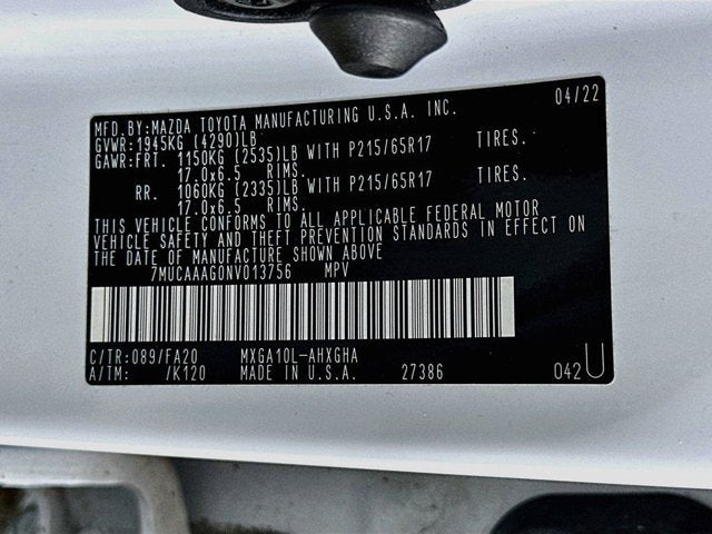 2022 Toyota Corolla Cross LE