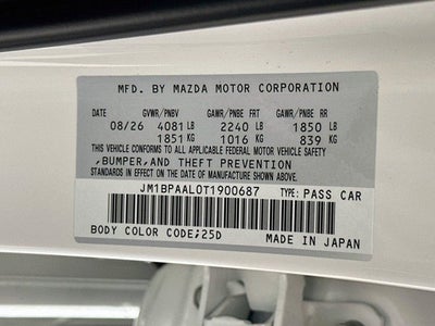 2026 Mazda Mazda3 Sedan 2.5 S