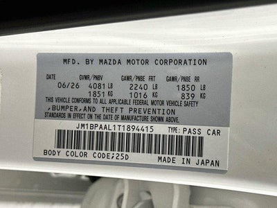 2026 Mazda Mazda3 Sedan 2.5 S
