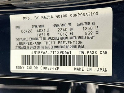 2026 Mazda Mazda3 Sedan 2.5 S