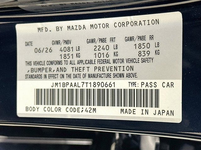 2026 Mazda Mazda3 Sedan 2.5 S