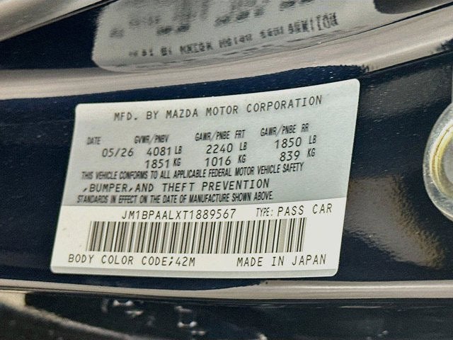 2026 Mazda Mazda3 Sedan 2.5 S