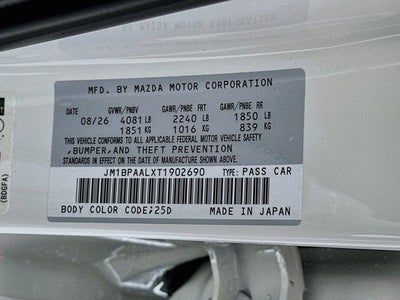 2026 Mazda Mazda3 Sedan 2.5 S