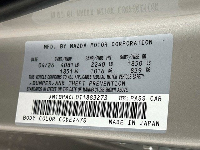 2026 Mazda Mazda3 Sedan 2.5 S Preferred