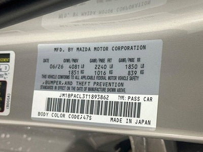 2026 Mazda Mazda3 Sedan 2.5 S Preferred