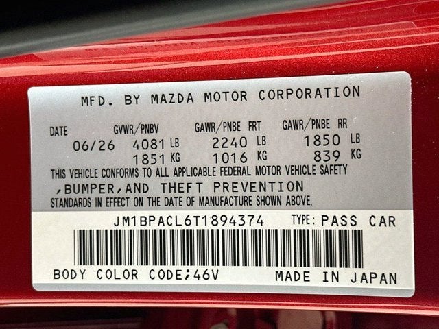 2026 Mazda Mazda3 Sedan 2.5 S Preferred