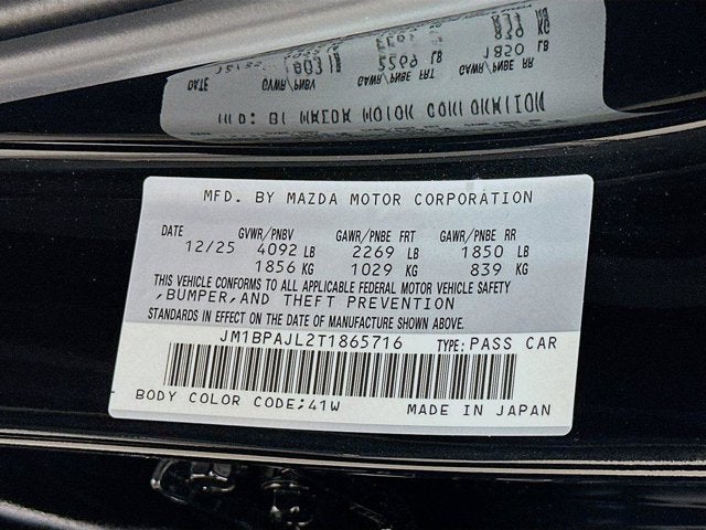 2026 Mazda Mazda3 Hatchback 2.5 S