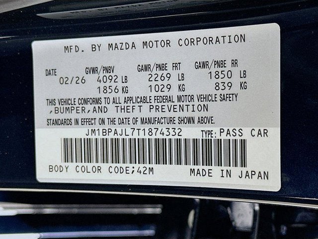 2026 Mazda Mazda3 Hatchback 2.5 S