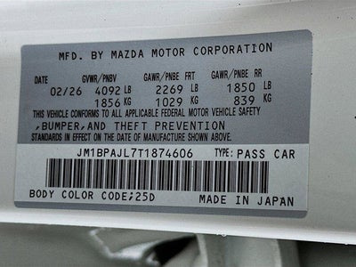 2026 Mazda Mazda3 Hatchback 2.5 S