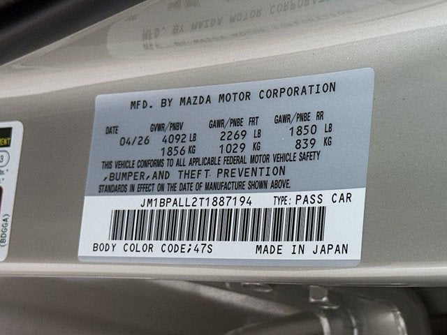 2026 Mazda Mazda3 Hatchback 2.5 S Preferred