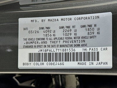 2026 Mazda Mazda3 Hatchback 2.5 S Preferred