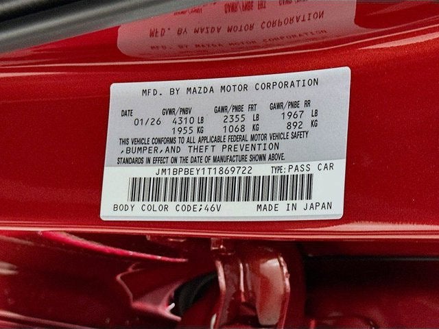 2026 Mazda Mazda3 Sedan 2.5 Turbo Premium Plus