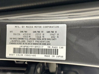 2026 Mazda Mazda3 Sedan 2.5 Turbo Premium Plus AWD