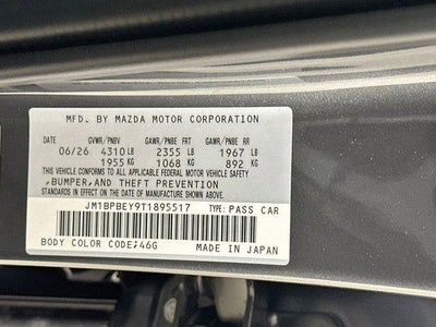 2026 Mazda Mazda3 Sedan 2.5 Turbo Premium Plus AWD