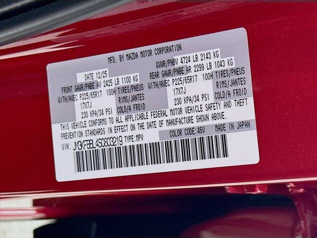 2025 Mazda Mazda CX-5 2.5 S Select Package