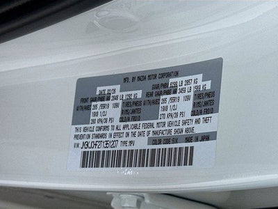 2026 Mazda Mazda CX-70 Plug-In Hybrid SC Plus AWD