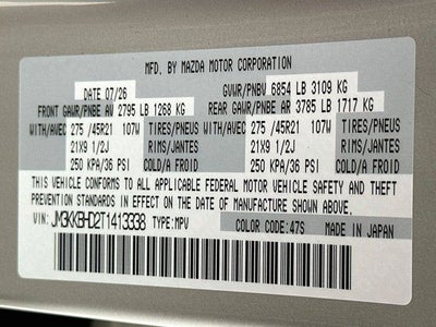 2026 Mazda Mazda CX-90 3.3 Turbo Preferred AWD