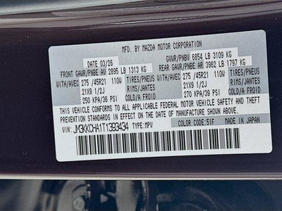 2026 Mazda Mazda CX-90 Plug-In Hybrid Premium Sport AWD