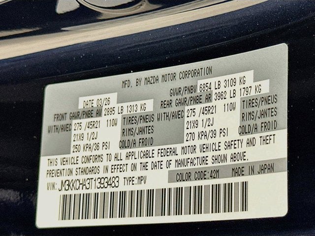 2026 Mazda Mazda CX-90 PHEV Premium Sport
