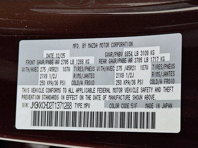 2026 Mazda Mazda CX-90 3.3 Turbo Premium Sport AWD
