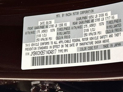 2026 Mazda Mazda CX-90 3.3 Turbo Premium Sport AWD