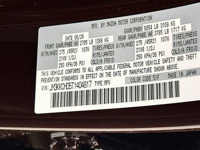 2026 Mazda Mazda CX-90 3.3 Turbo Premium Sport AWD
