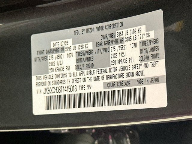 2026 Mazda Mazda CX-90 3.3 Turbo Premium Sport AWD