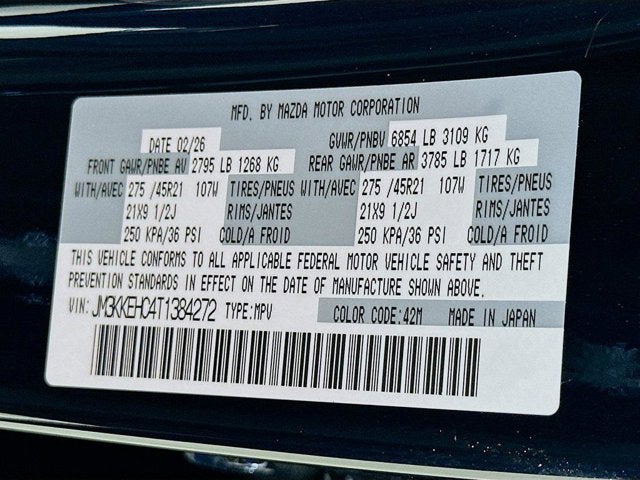 2026 Mazda Mazda CX-90 3.3 Turbo S Premium Plus AWD