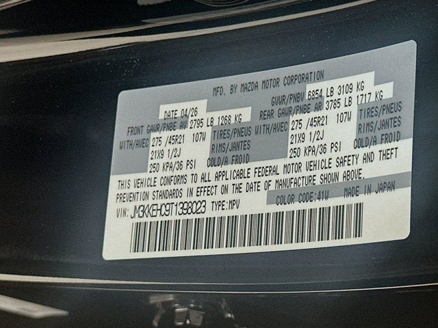2026 Mazda Mazda CX-90 3.3 Turbo S Premium Plus AWD