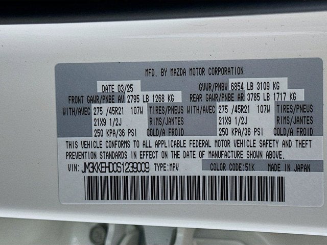 2025 Mazda Mazda CX-90 Premium Plus Package