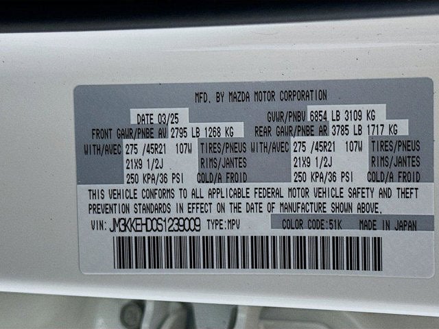 2025 Mazda Mazda CX-90 3.3 Turbo Premium Plus AWD