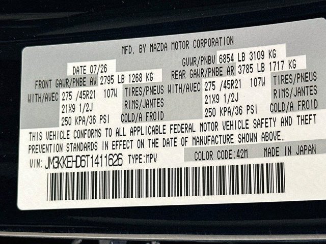 2026 Mazda Mazda CX-90 3.3 Turbo Premium Plus AWD