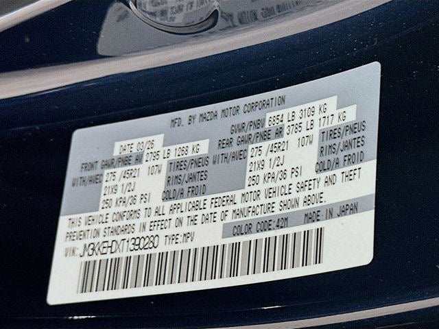 2026 Mazda Mazda CX-90 3.3 Turbo Premium Plus AWD