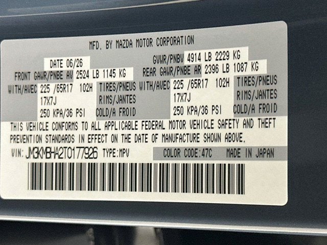 2026 Mazda Mazda CX-5 2.5 S Select AWD