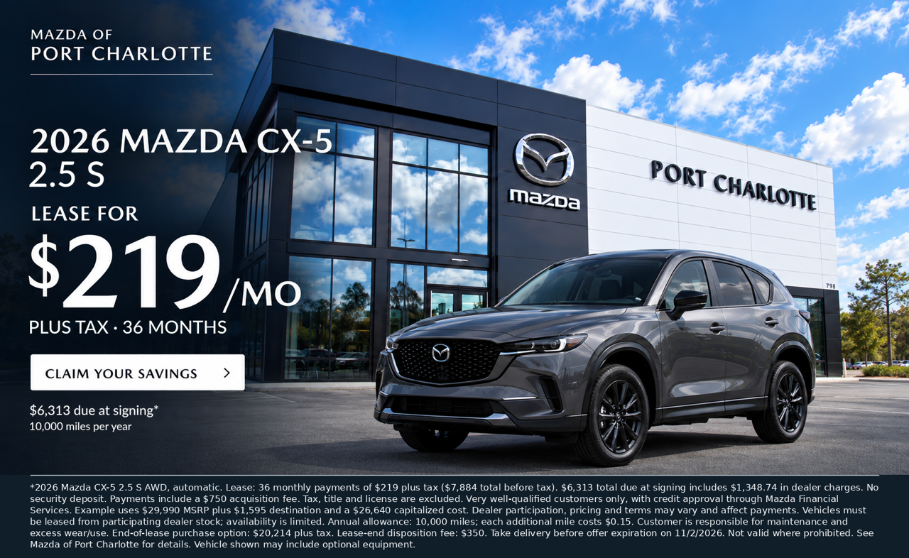 2026 MAZDA CX-5 2.5 S