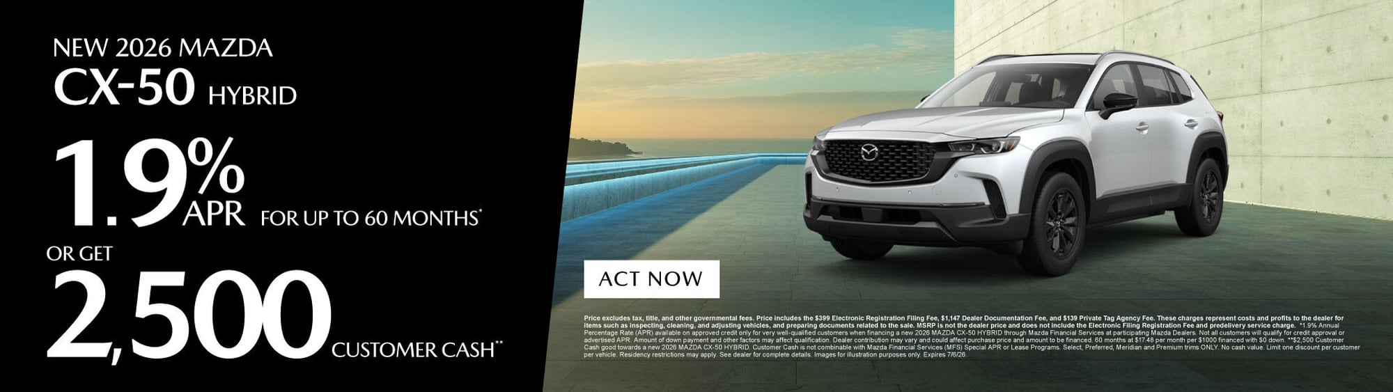 2026 Mazda CX-50 Hybrid in Port Charlotte FL