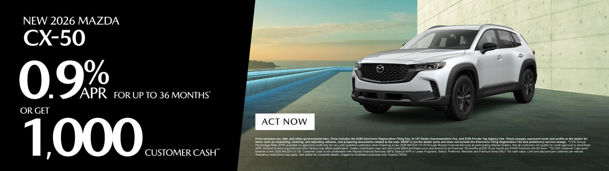 2026 Mazda CX-50 in Port Charlotte FL