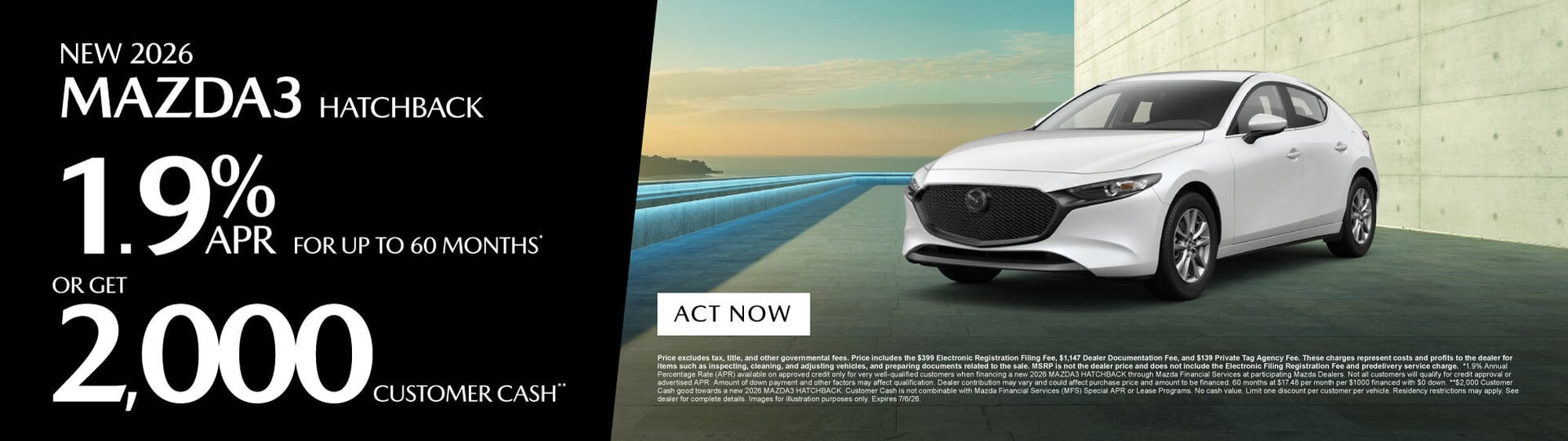 2026 Mazda Mazda3 Hatchback Port Charlotte FL