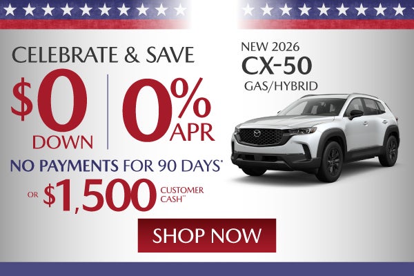 NEW 2026 MAZDA CX-50 GAS/HYBRID