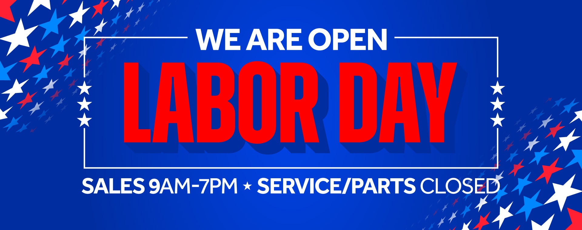 Open Labor Day